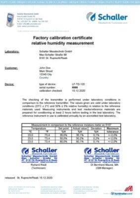 Schaller Humimeter RH5 Moisture in Paper Stacks Schaller Humimeter RH5 Moisture in Paper Stacks