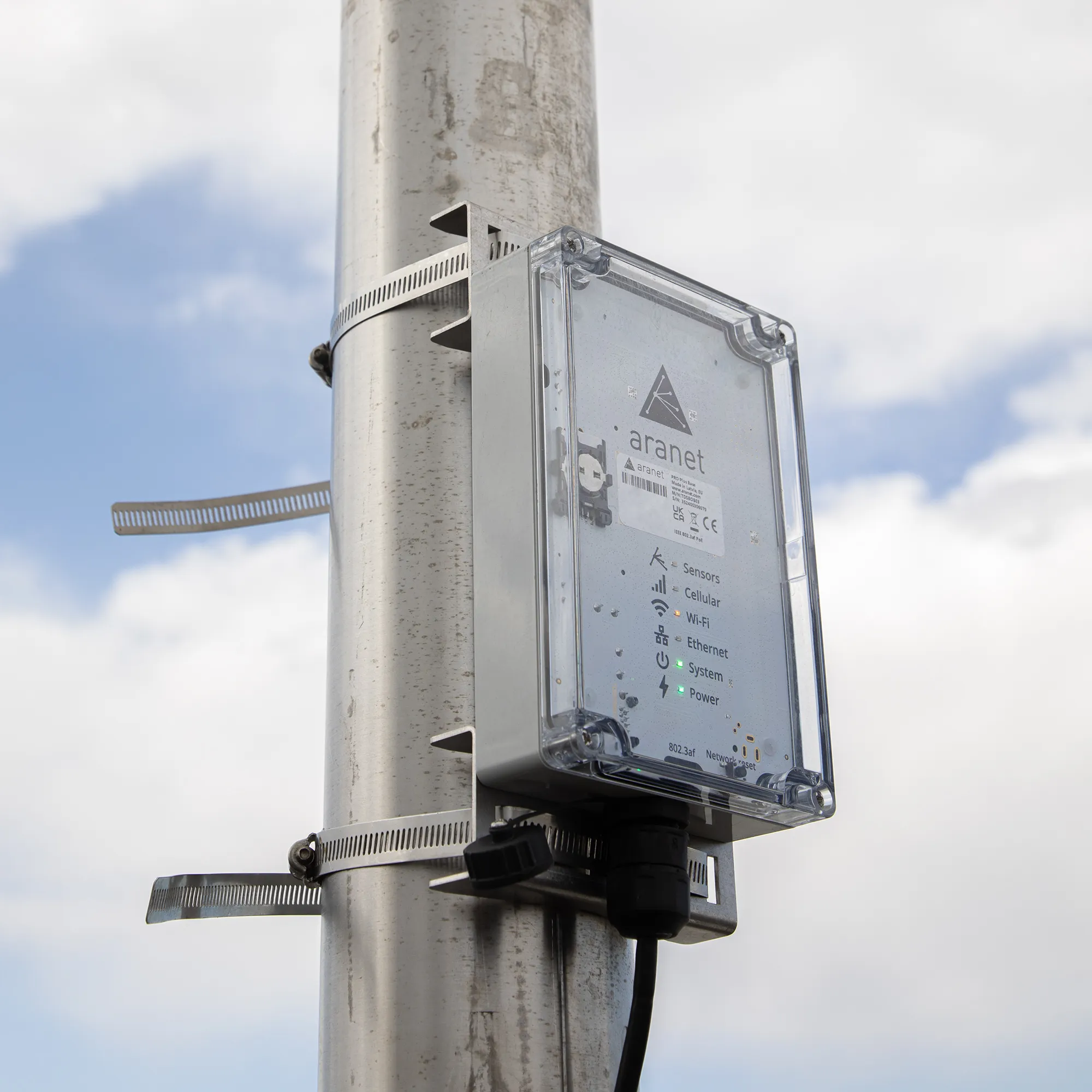 Aranet PRO Plus / PRO Plus LTE Base Station Pole Mounting Kit 2 Aranet PRO Plus / PRO Plus LTE Base Station Pole Mounting Kit 2 - Image 3